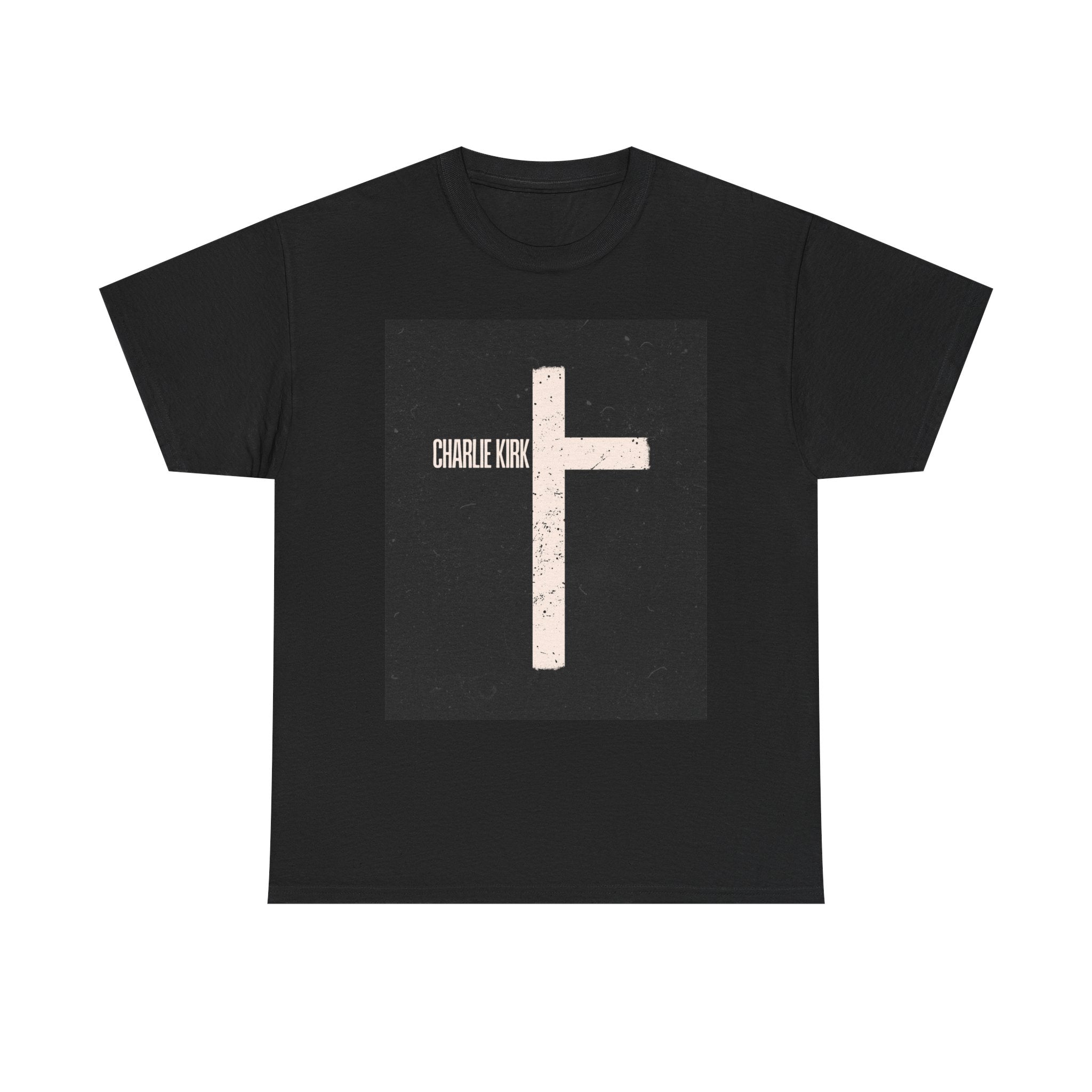 "Charlie Cross" T-shirt / In All Honor – Charlie Kirk (1993–2025)